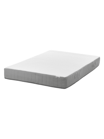 Beliani Matratze FLUFFY in Weiß/Grau - (W) 120 x (H) 20 x (L) 200 cm