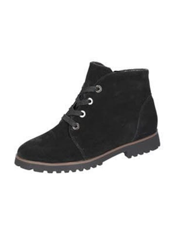 WALDLÄUFER Damen Stiefel/Boots ungefüttert ORDER in Schwarz