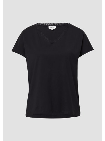 s.Oliver T-Shirt in 9999_schwarz