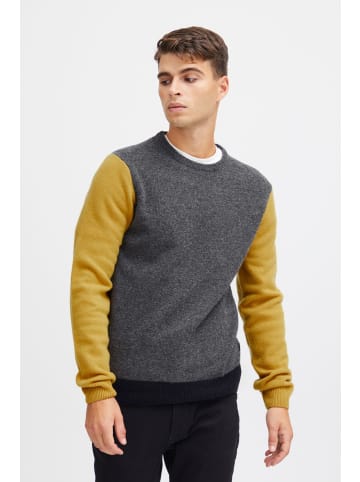 CASUAL FRIDAY Strickpullover CFKarl crew lambswool knit in Grau