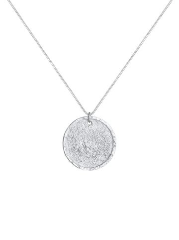 KUZZOI Halskette 925 Sterling Silber Geo in Silber