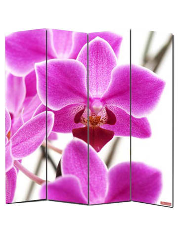 MCW Foto-Paravent Bagheria, 180x160cm, Orchidee