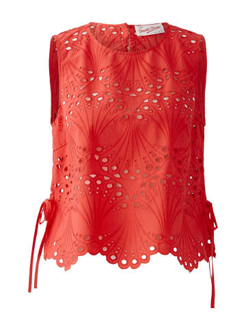 Oui Top in lipstick red