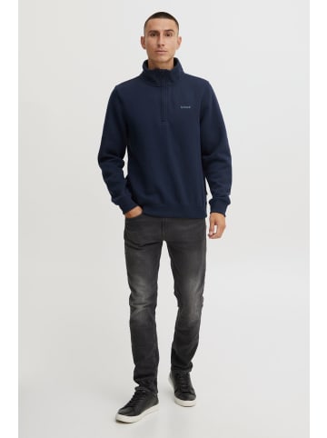 BLEND Troyer Halfzip sweatshirt 20714493 in blau