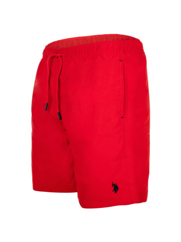 U.S. Polo Assn. Badeshorts in Rot