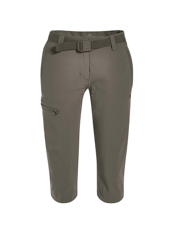 Maier Sports Caprihose Inara Slim in Braun