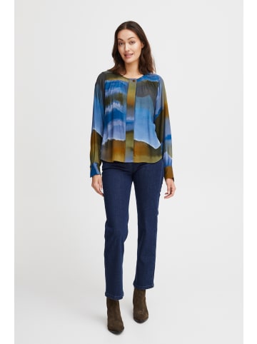 Fransa Langarm-Bluse FRREBEKKA Regular fit in Peacoat Mix MA23 Cloud