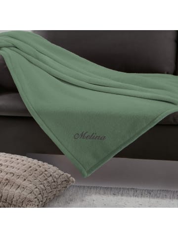 REDBEST Fleece, Microfaser Wohndecke 10er-Pack in jade