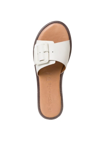 Tamaris Pantolette in WHITE LEATHER