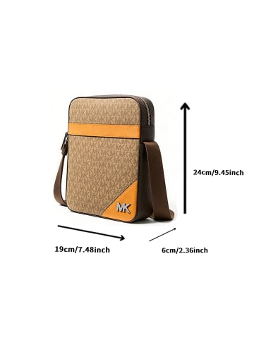 Michael Kors Umhängetasche in ORANGE/BROWN