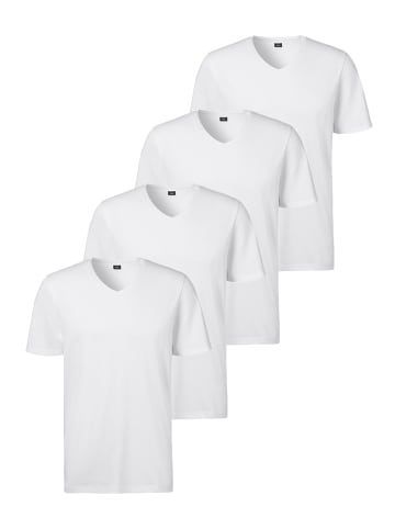 s.Oliver Unterhemd / Shirt Kurzarm Basic in Weiß