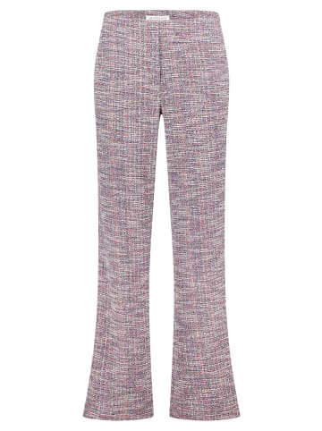 BETTY & CO Schlupfhose mit Struktur in Rot/Weiß