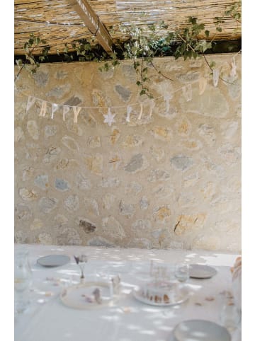 leevje Girlande happy birthday' in lavender in lavender