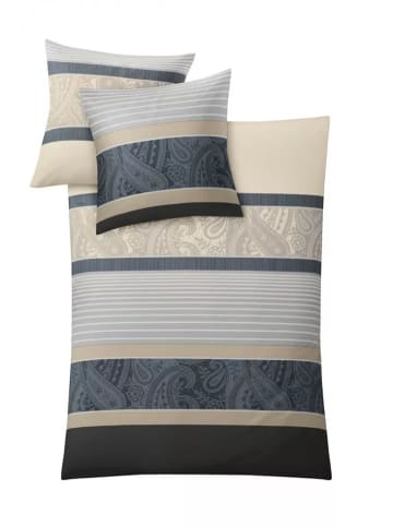 Kleine Wolke Bettwäsche Satin Cambridge in taupe
