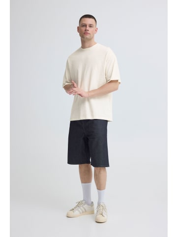 BLEND Rundhalsshirt BHKarim in Creme