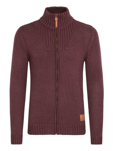 !SOLID Strickjacke SDPoul 21102155ME Strickjacke mit Stehkragen in Rot