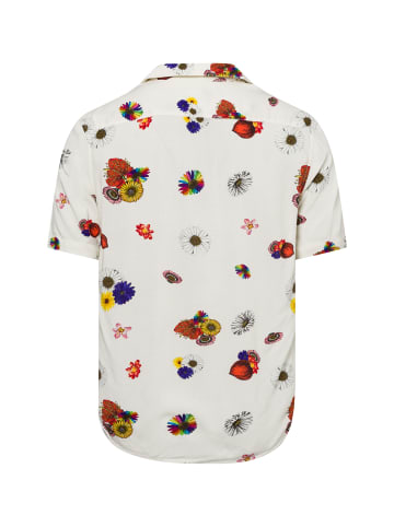 Finshley & Harding London Hemd Virgil in ecru mehrfarbig