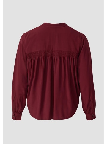 QS Bluse in 3900_bordeaux