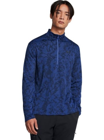 Under Armour Longsleeve "Ua Tech Vent Geode 1/2 Zip" in Blau
