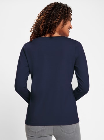 WITT WEIDEN Rundhals-Shirt in marine