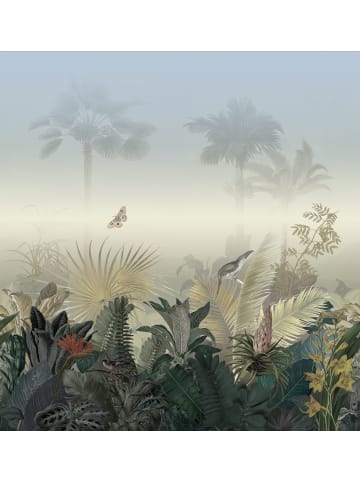 A.S. Création Tapete Exotic Dreamscape in Grüntönen und Naturfarben