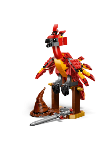 LEGO Fawkes: Dumbledores Phönix in Mehrfarbig ab 8 Jahre