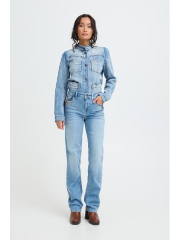 Pulz Jeans PZKAROLINA skinny fit in Light Blue Denim