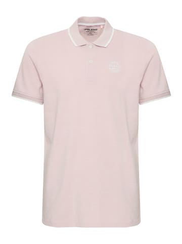 BLEND Poloshirt in Rosa
