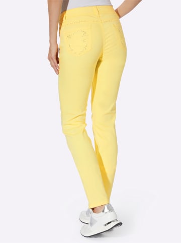 Heine Röhrenjeans in zitrone