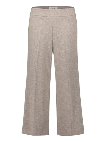CARTOON Culotte mit Bügelfalte in Black/Camel