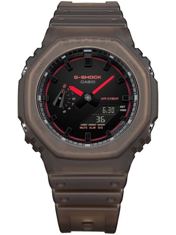 Casio G-Shock Classic Ana-Digi Uhr Braun/Rot