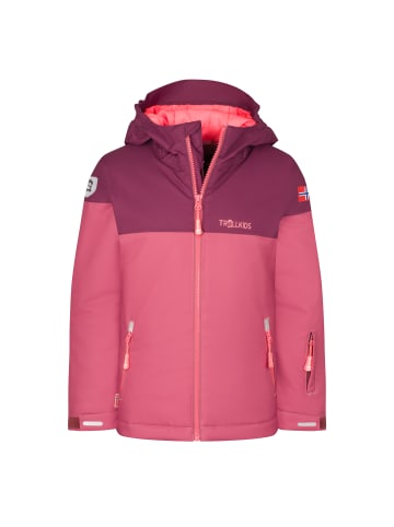 Trollkids Ski-/Snowboardjacke Hallingdal in frozen berry