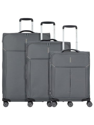 Roncato Ironik 2.0 4 Rollen Kofferset 3-teilig mit Dehnfalte antracite