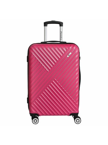 Paradise by CHECK.IN Kingston - 4-Rollen-Trolley 67 cm (lila) in pink