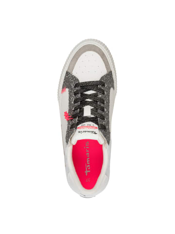 Tamaris Sportliche Schnürschuhe in Weiß