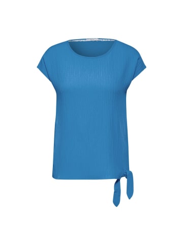 Cecil Halbarmbluse in Azure Blue