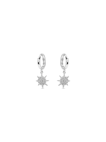 Luxenter Ohrringe Tysco mit Rhodium-Finish – TYSCO