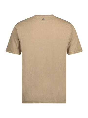 JP1880 Kurzarm T-Shirt in sandbraun