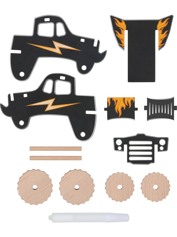 Goki Fahrzeugbausatz, Monstertruck - ab 3 Jahren