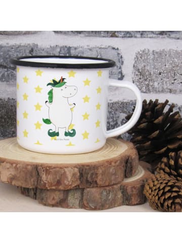 Mr. & Mrs. Panda Teetasse Einhorn Joker ohne Spruch in Weiß