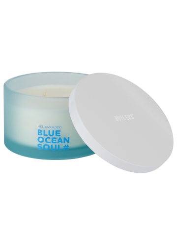 Butlers Duftkerze MELLOW MOOD Blue Ocean Soul in Pastellblau