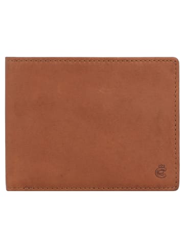 Esquire Dallas Geldbörse RFID Schutz Leder 13.5 cm in braun