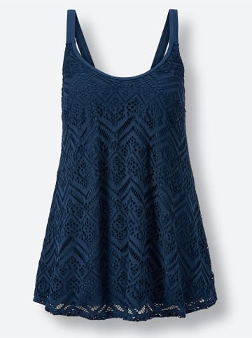 WITT WEIDEN Oversized-Tankini-Top in dunkelblau