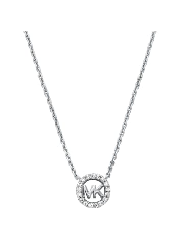 Michael Kors Damen-Halskette Logo Silber