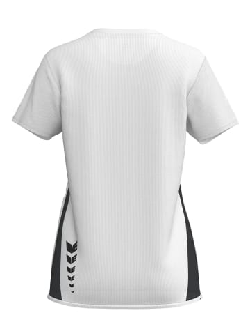erima Damen T-Shirt function in weiss/schwarz