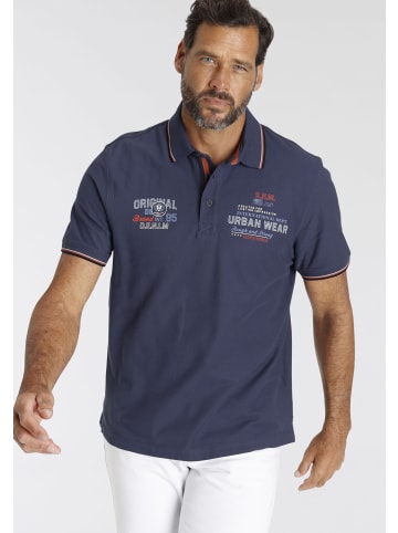 Man's World Poloshirt in blau