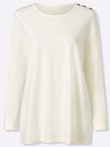 Sieh an! Longshirt in champagner