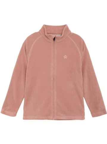 Color Kids Kinder Fleecejacke/Fleecepullover "Fleece Jacket Full Zip" in Rosa
