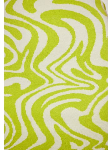 Swirly Kleid in WOLLWEISS LIMETTE