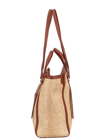 Valentino Bags Shopper Demetra 901 in Naturale/Cuoio